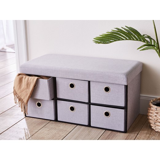LIVARNO home Skrzynia do siedzenia	z szufladami Livarno Home One Size LIDL Sklep