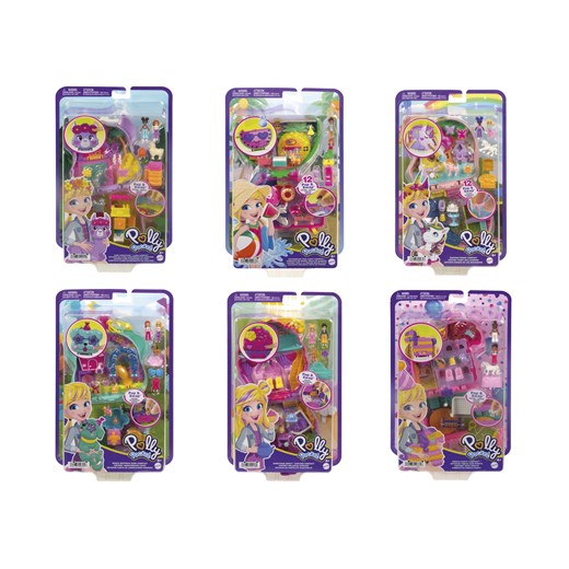 Polly Pocket Szkatułki świata, z sekretnymi niespodziankami Polly Pocket One Size LIDL Sklep