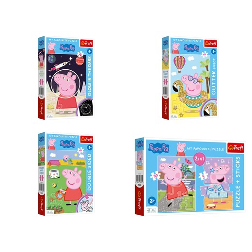 Trefl Puzzle z kolekcji Świnki Peppy Trefl One Size LIDL Sklep