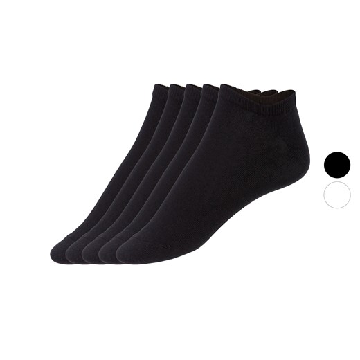 esmara® Stopki damskie z bawełną organiczną, 5 par Esmara® 35-38 LIDL Sklep