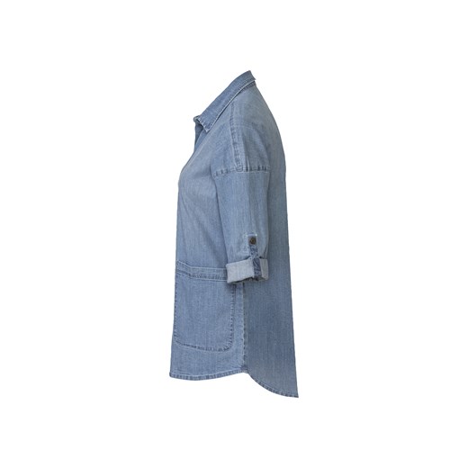 esmara® Koszula wierzchnia jeansowa damska (Niebieski, 36) Esmara® LIDL Sklep