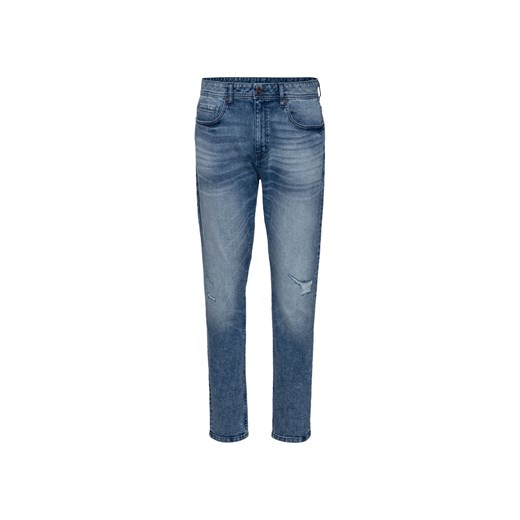 LIVERGY® Jeansy męskie, tapered fit (Niebieski, 54 (38/34)) Livergy® LIDL Sklep
