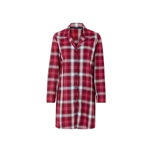 esmara® Koszula nocna damska z bawełny (XS (32/34), Czerwony) Esmara® LIDL Sklep