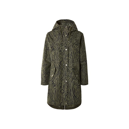esmara® Parka damska przeciwdeszczowa typu trencz (XS(32/34), Oliwkowy) Esmara® LIDL Sklep