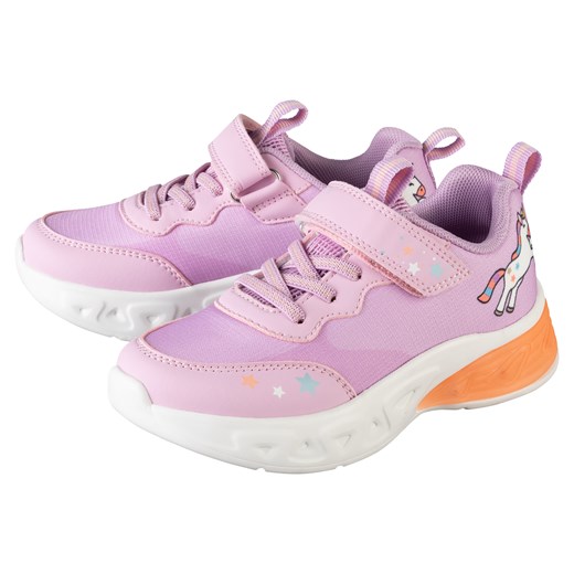 lupilu® Sneakersy dziecięce świecące (25, Różowy) Lupilu® LIDL Sklep