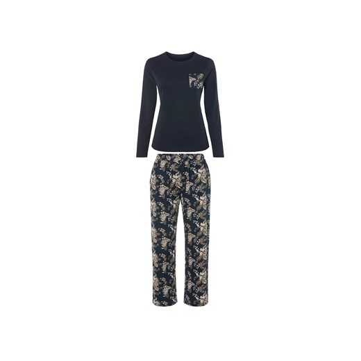 esmara® Piżama damska (XS (32/34), Granatowy) Esmara® LIDL Sklep