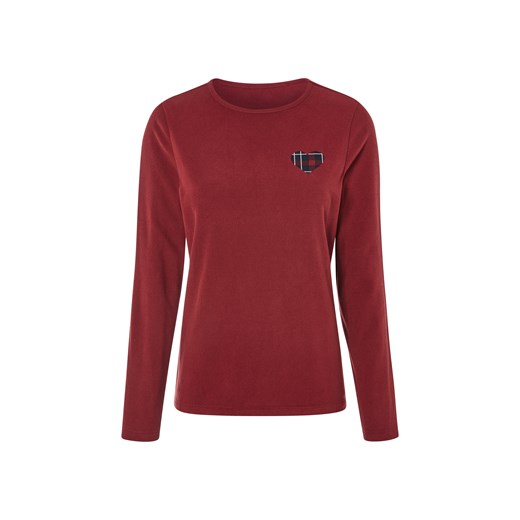 esmara® Piżama damska z polaru (S (36-38), Czerwony) Esmara® LIDL Sklep