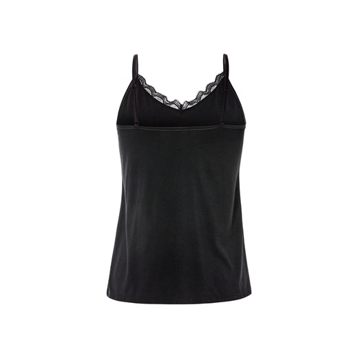 esmara® Top damski na ramiączkach z koronką (S(36/38), Czarny) Esmara® LIDL Sklep