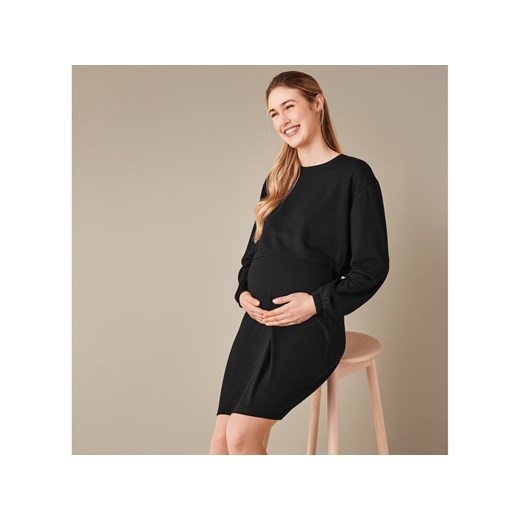 esmara® Sukienka ciążowa damska (S (36-38), Czarny) Esmara® LIDL Sklep