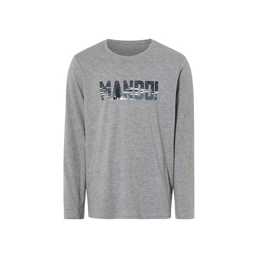 Piżama męska z bawełną (koszulka + spodnie) (XL (56/58), Szary) LIDL Sklep