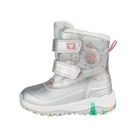 lupilu® Buty zimowe dziewczęce (Srebrny, 23) Lupilu® wyprzedaż LIDL Sklep