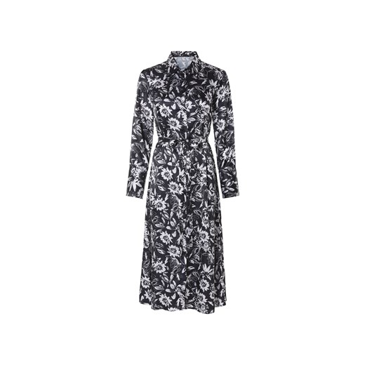 esmara® Sukienka damska midi (42, Czarny/ biały) Esmara® LIDL Sklep