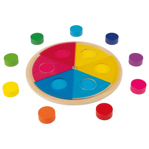 Playtive Gra w kolory w stylu Montessori (Centrum teorii koloru) Playtive LIDL Sklep