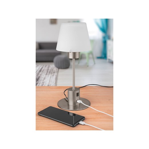 LIVARNO home Lampka stołowa LED z wejściem USB do ładowania Livarno Home LIDL Sklep