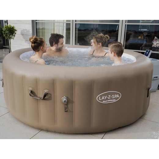 Bestway Jacuzzi LAY-Z-SPA »Palm Springs« AirJet™ Ø 196 x 71 cm, okrągłe Bestway LIDL Sklep