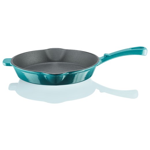 ERNESTO® Patelnia żeliwna, Ø 26 cm (Petrol) Ernesto® LIDL Sklep