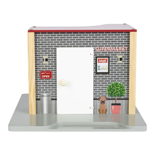 Playtive Zestaw do zabawy Drewniany domek dla lalek (Sklep) Playtive LIDL Sklep