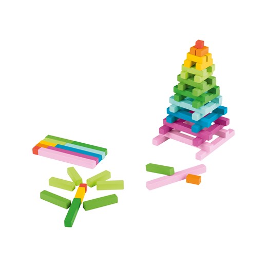 Playtive Drewniany zestaw do nauki liczenia Montessori (Drewniane patyczki do Playtive LIDL Sklep