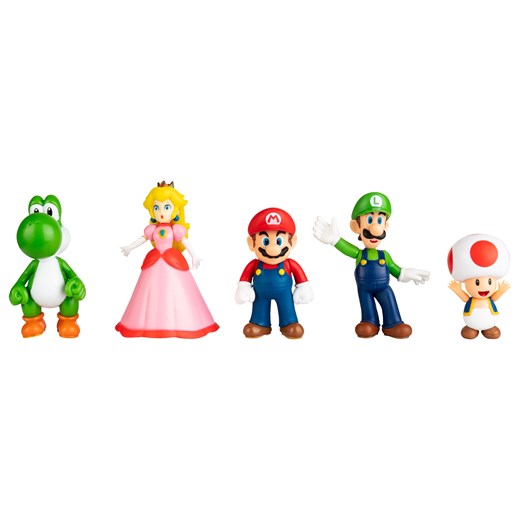 Nintendo Super Mario Figurki z kolekcji Super Mario + Przyjaciele 6 cm, 5 sztuk Nintendo Super Mario LIDL Sklep