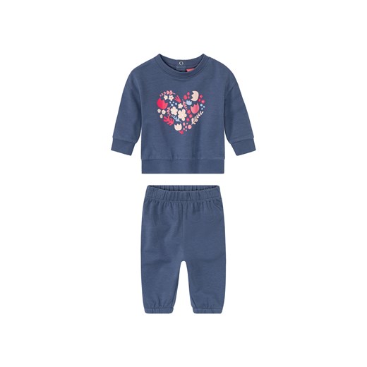 lupilu® Dres niemowlęcy z bawełną organiczną (bluza + spodnie) (62-68, Lupilu® LIDL Sklep