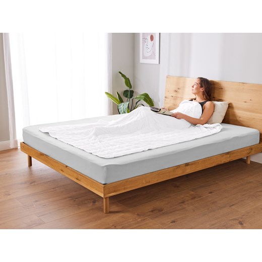 LIVARNO home Koc obciążeniowy, ze szklanymi perełkami, 140 x 200 cm Livarno Home LIDL Sklep