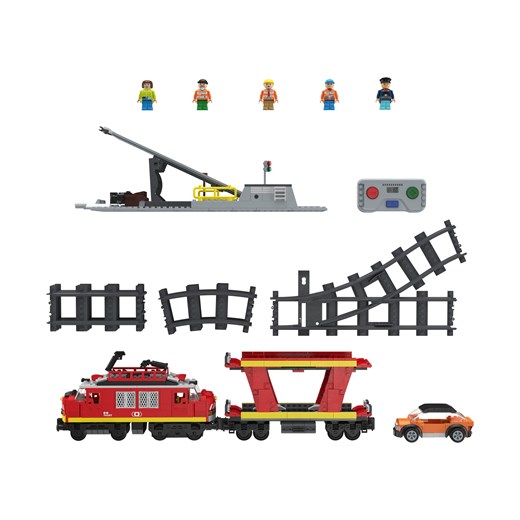 Playtive Clippys Pociąg towarowo-pasażerski (Pociąg towarowy) Playtive Clippys LIDL Sklep