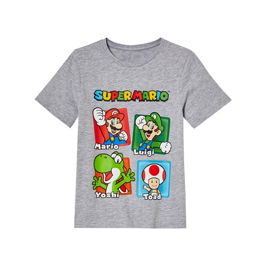 Super Mario Brothers T-shirt dziecięcy (98 - 104, Szary) ze sklepu LIDL Sklep w kategorii T-shirty chłopięce - zdjęcie 176529153