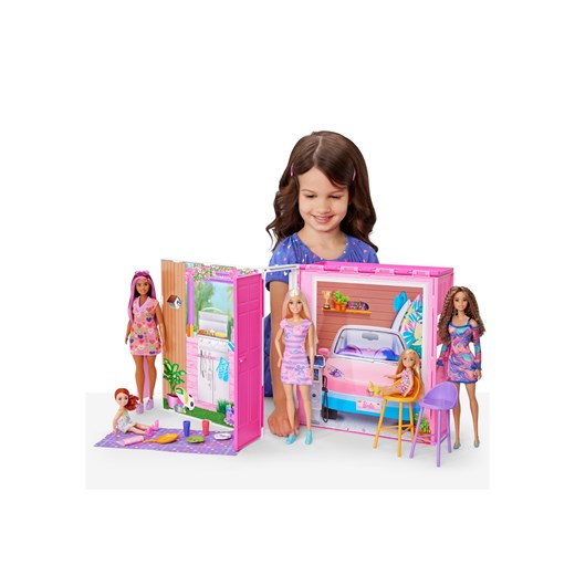 Barbie Domek dla lalki GetAway, z akcesoriami i lalką Barbie LIDL Sklep