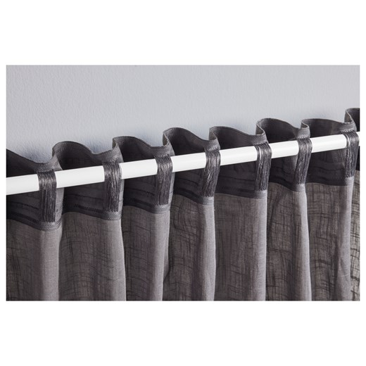 LIVARNO home Komplet 2 zasłon, 135 x 254 cm (Szary) Livarno Home LIDL Sklep