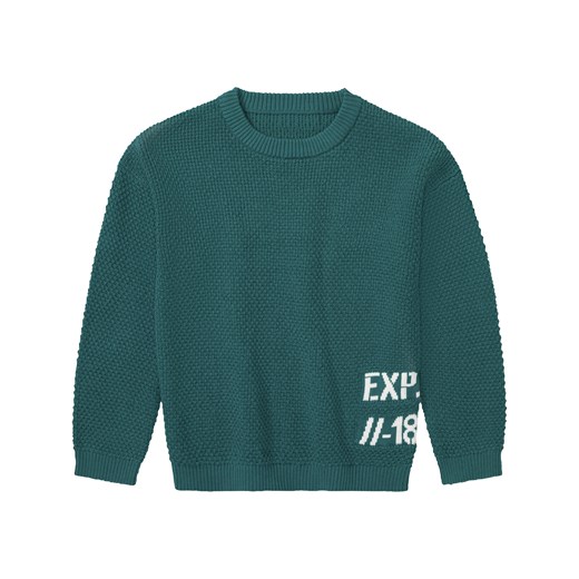 lupilu® Sweter dziecięcy z bawełny (Zielony, 122/128) Lupilu® LIDL Sklep