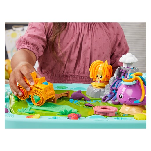 Play Doh Stół do lepienia i kreatywnej zabawy z akcesoriami Play Doh promocja LIDL Sklep