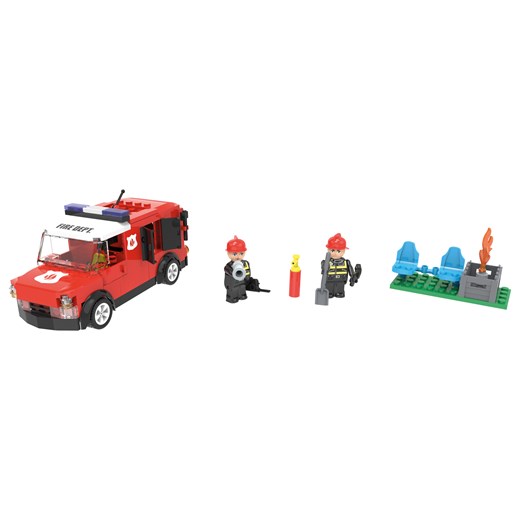 Playtive Clippys Zestaw klocków mały (Straż pożarna) Playtive Clippys LIDL Sklep