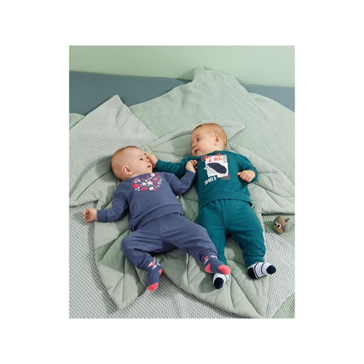 lupilu® Dres niemowlęcy z bawełną organiczną (bluza + spodnie) (62-68, Lupilu® LIDL Sklep