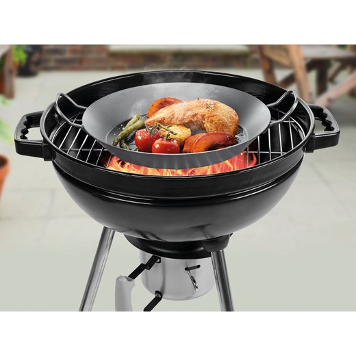 GRILLMEISTER Patelnia żelazna, wytrzymała i trwała (Ø 32cm) LIDL Sklep