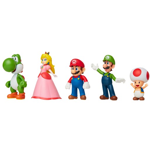 Nintendo Super Mario Figurki z kolekcji Super Mario + Przyjaciele 6 cm, 5 sztuk Nintendo Super Mario LIDL Sklep