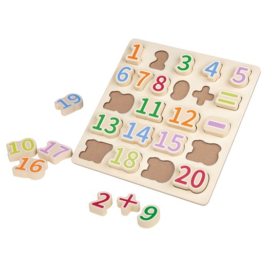 Playtive Drewniane puzzle edukacyjne Playtive LIDL Sklep
