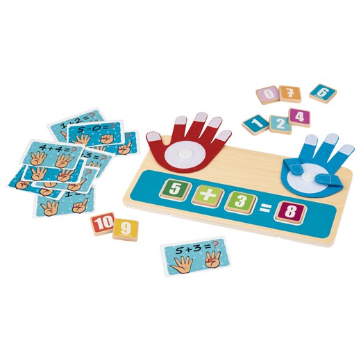 Playtive Gra edukacyjna Montessori: Liczby (Gra liczenie palców) Playtive LIDL Sklep