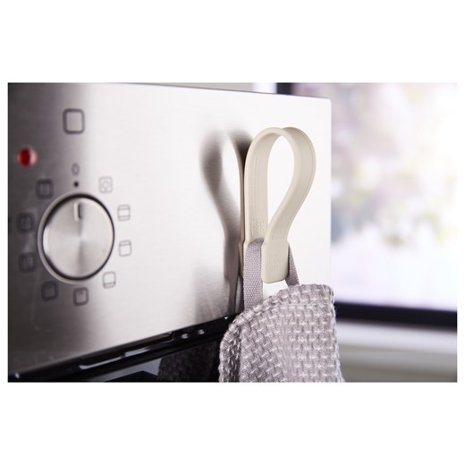 LIVARNO home Zestaw 4 magnetycznych uchwytów na ręczniki (Beżowy) Livarno Home LIDL Sklep