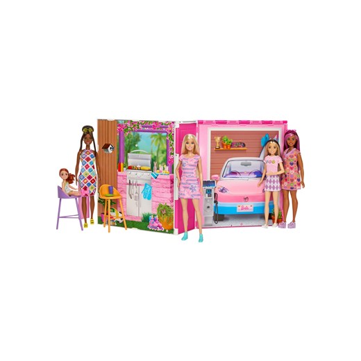 Barbie Domek dla lalki GetAway, z akcesoriami i lalką Barbie LIDL Sklep