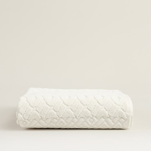 Ręcznik Lattice 50x90 cm cream pearl ze sklepu dekoria.pl w kategorii Ręczniki - zdjęcie 176536402