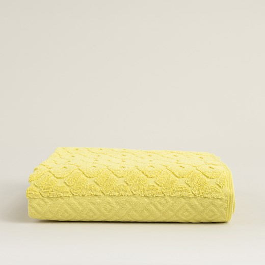 Ręcznik Lattice 50x90 cm sunny yellow ze sklepu dekoria.pl w kategorii Ręczniki - zdjęcie 176536412
