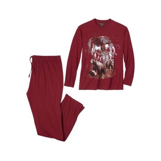 Piżama z dżerseju Winter Forest ze sklepu Atlas For Men w kategorii Piżamy męskie - zdjęcie 176536582