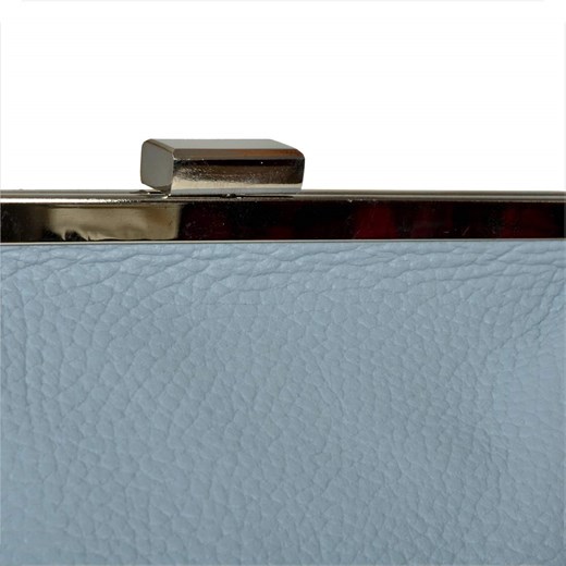 Damska torebka baby blue niebieska skóra naturalna bigiel Genuine Leather uniwersalny okazja melon.pl