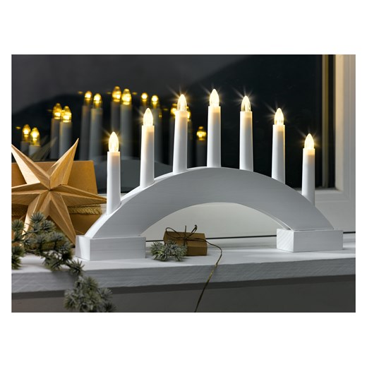 LIVARNO home Łuk świetlny LED, 7 diod LED (Łuk, biały) Livarno Home LIDL Sklep