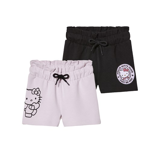 Szorty dresowe dziewczęce z postaciami z bajek, 2 pary (Wzór Hello Kitty, LIDL Sklep