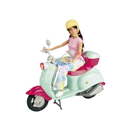 Playtive Lalka Stella Fashion Doll (Zestaw ze skuterem miejskim) Playtive LIDL Sklep