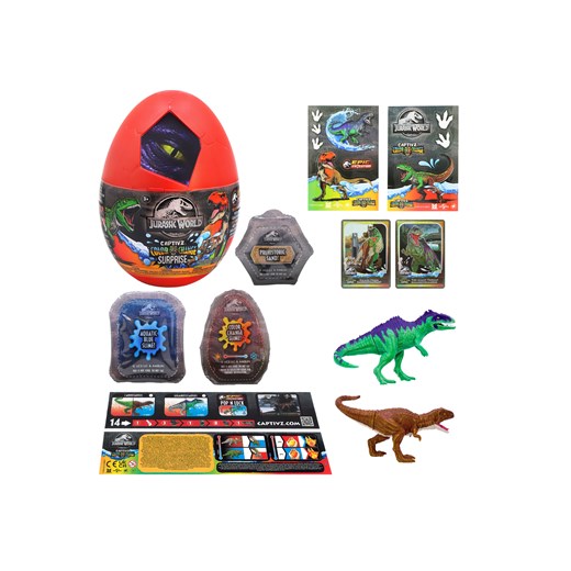 Jurassic World Mega Jajo z dinozaurem (Pojedynczy) Jurassic World LIDL Sklep