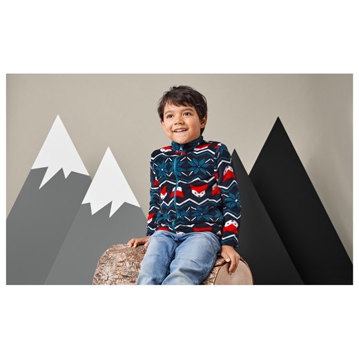 lupilu® Kurtka dziecięca z polaru (110/116, Granatowy) Lupilu® LIDL Sklep