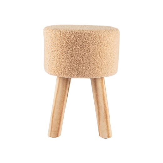 LIVARNO home Taboret z futrzanym siedziskiem (stołek o wyglądzie misia, Livarno Home LIDL Sklep