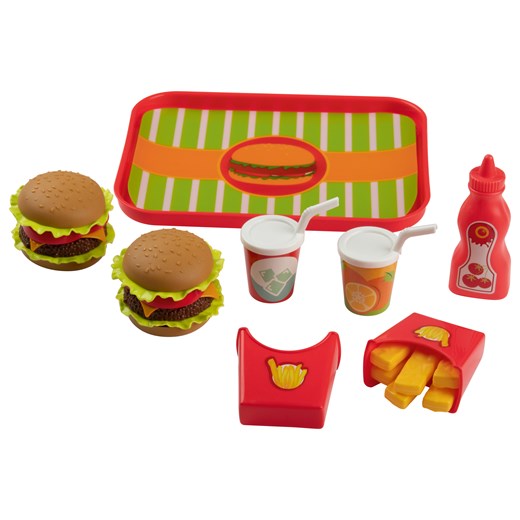 Playtive Zestaw zabawkowych akcesoriów kuchennych (Fast food) Playtive LIDL Sklep